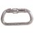 Karabíner CS20 Galvanizált, közepes terheléshez (25 kN)  - 1018960