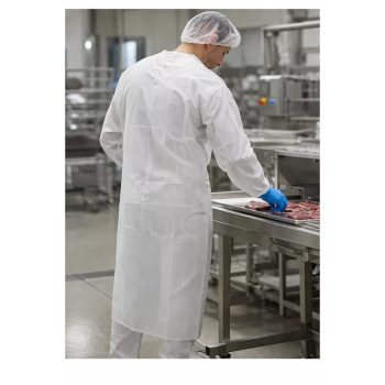 Egyszerhasználatos Látogató Köpeny Fehér - SARA