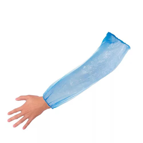 Egyszerhasználatos Karvédő kék  PE fólia - Procera