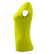 Női rövid ujjú póló, lime, 150 g/m²