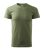 Férfi környakas póló, khaki, 160 g/m²