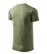Férfi környakas póló, khaki, 160 g/m²
