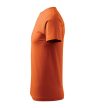 Férfi környakas póló, narancs, 160 g/m²