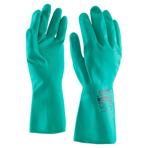 Teljes nitrilmártott vegyszerálló kesztyű-DRONGO