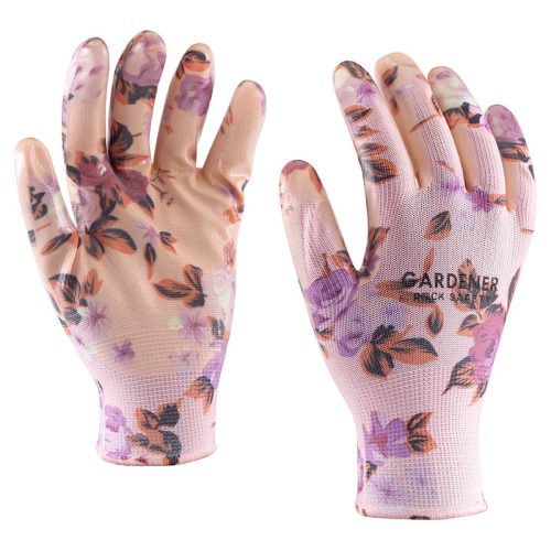 Kertész kesztyű Nitrilmártott - GARDENER