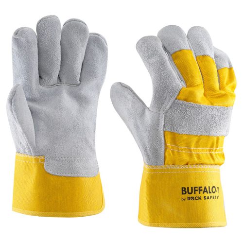 Marha hasítékbőr tenyerű rakodókesztyű-BUFFALO-Y