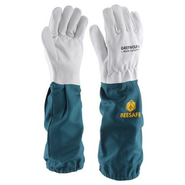 Méhészkesztyű Marha színbőr-BEESAFE-11